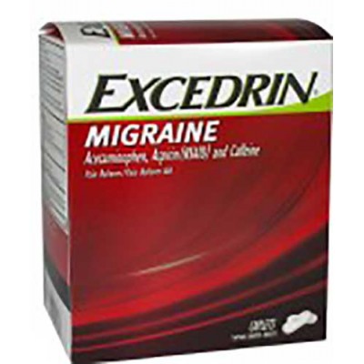 EXCEDRIN MIGRAINE MEDICINE SINGLES 25CT/PACK